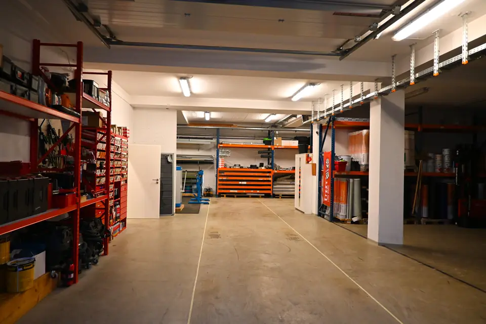 Materiallager der Reuterdach GmbH